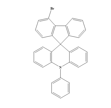 4'-溴-10-苯基-螺[吖啶-9(10H),9'-[9H]芴],4'-Bromo-10-phenyl-spiro[acridine-9(10H),9'-[9H]fluorene]