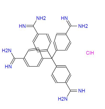 (methanetetrayltetrakis(benzene-4,1-diyl))tetrakis(aminomethaniminium)