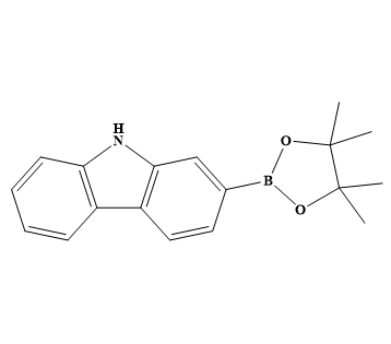 2-硼酸频那醇脂咔唑,2-(4,4,5,5-Tetramethyl-1,3,2-dioxaborolan-2-yl)-9H-carbazole