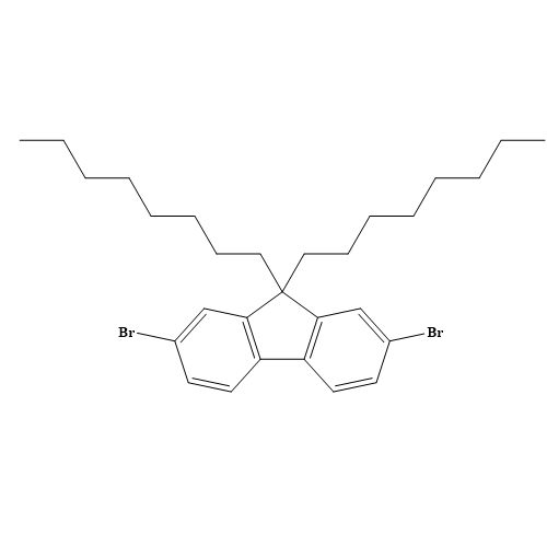 2,7-二溴-9,9-二辛基芴,2,7-Dibromo-9,9-dioctylfluorene