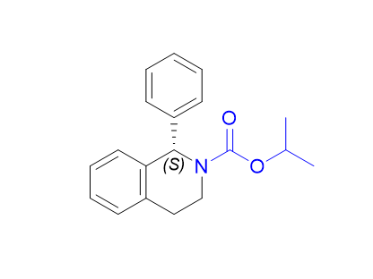 索利那新杂质02,propan-2-yl   (1S)-1-phenyl-3,4-dihydroisoquinoline-2(1H)-     carboxylate