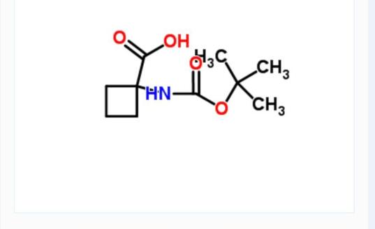 Boc-1-氨基环丁烷羧酸,N-Boc-1-aminocyclobutanecarboxylic acid