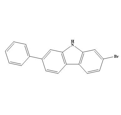 2-溴-7-苯基咔唑,2-Bromo-7-phenylcarbazole