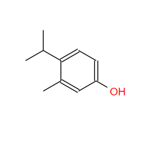 3228-02-2；3-甲基-4-异丙基苯酚