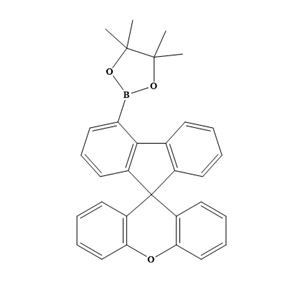 4-硼酸频哪醇酯-螺[9H-芴-9,9′-[9H]氧杂蒽]；1609484-75-4