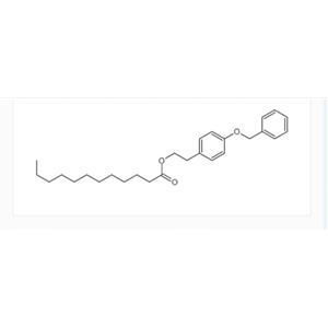 月桂酸2-(4-苄氧基苯基)乙酯