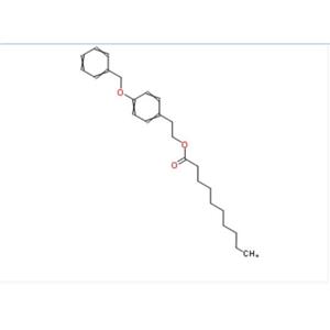 癸酸2-(4-苄氧基苯基)乙酯