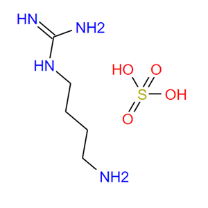 硫酸胍基丁胺；2482-00-0