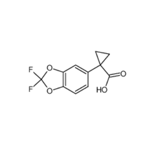 1-(2,2-二氟苯并[D][1,3]二氧杂环戊烯-5-基)环丙烷甲酸,1-(2,2-Difluoro-benzo[1,3]dioxol-5-yl)-cyclopropanecarboxylicacid