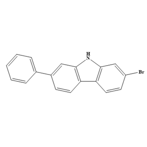 2-溴-7-苯基咔唑；1656983-56-0