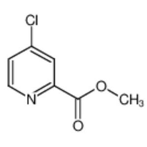 4-氯吡啶-2-甲酸甲酯,methyl 4-chloropicolinate;Methyl 4-chloropyridine-2-carboxylate 97%;6-Methyl-2-(trifluoromethanesulfonyl)Oxypyridine;2-Pyridinecarboxylic acid, 4-chloro-, methyl ester
