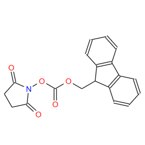 9-芴甲基-N-琥珀酰亚胺基碳酸酯,N-(9-Fluorenylmethoxycarbonyloxy)succinimide