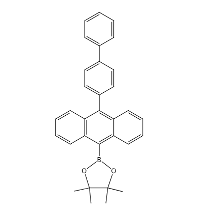 10-([1,1'-联苯基]-4-基)蒽-9-基硼酸频哪醇酯,10-([1,1'-Biphenyl]-4-yl)anthracen-9-yl-4,4,5,5-tetramethyl-1,3,2-dioxaborolane