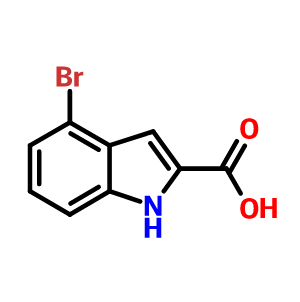4-溴吲哚-2-羧酸,4-Bromo-2-indolecarboxylic acid