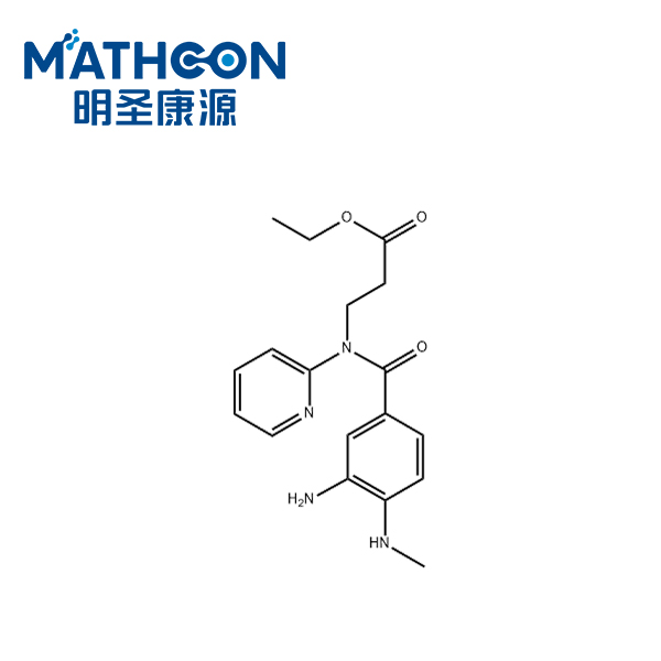3-[(3-氨基-4-甲基氨基苯甲酰)吡啶-2-基氨基]丙酸乙酯,3-[(3-AMINO-4-METHYLAMINO-BENZOYL)-PYRIDIN-2-YL-AMINO]-PROPIONIC ACID ETHYL ESTER