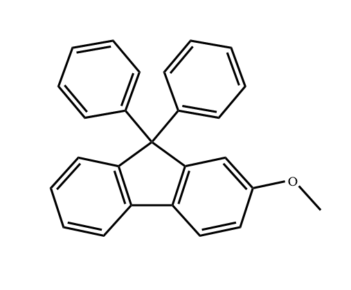 2-甲氧基-9,9-二苯基芴,2-Methoxy-9,9-diphenyl-9H-fluorene