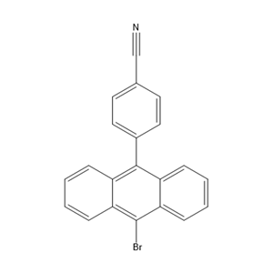 4-(10-(9-溴蒽))苯腈,4-(10-bromoanthracen-9-yl)benzonitrile