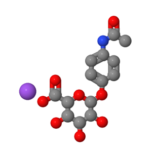 P-乙酰氨基苯-B-D-葡萄糖酸钠盐,ACETAMINOPHEN GLUCURONIDE SODIUM SALT