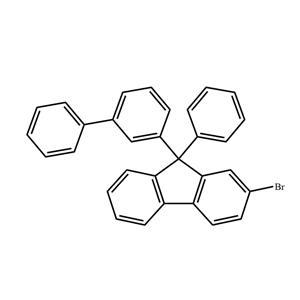 9-([1,1'-聯(lián)苯] -3-基)-2-溴-9-苯基-9H-芴