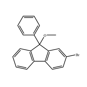 2-溴-9-甲氧基-9-苯基-9H-芴