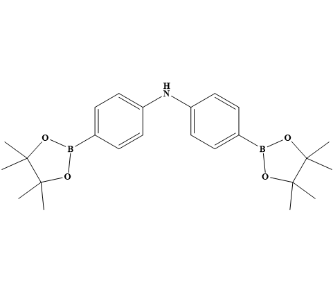 双(4-硼酸频哪醇酯)苯基)胺,Bis(4-(4,4,5,5-tetramethyl-1,3,2-dioxaborolan-2-yl)phenyl)amine