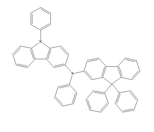 N-(9,9-联苯-9H-芴-2-芴)-N,9-联苯-9H-咔唑-3-胺,N-(9,9-Diphenyl-9H-fluoren-2-yl)-N,9-diphenyl-9H-carbazol-3-amine