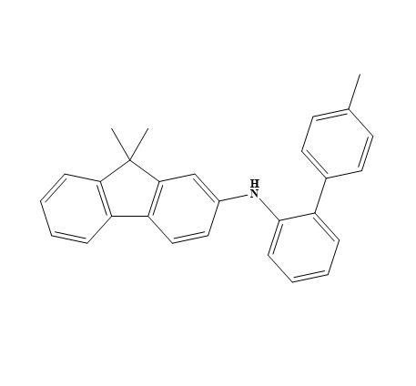 9,9-二甲基-N-(4'-甲基[1,1'-聯(lián)苯] -2-基)-9H-芴-2-胺,9,9-Dimethyl-N-(4′-methyl[1,1′-biphenyl]-2-yl)-9H-fluoren-2-amine