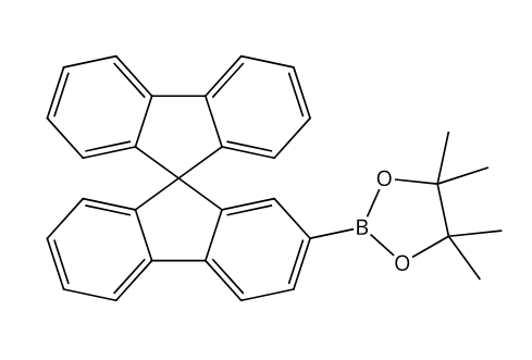 2-硼酸频哪醇酯-9,9'-螺二芴,2-(4,4,5,5-Tetramethyl-1,3,2-dioxaborolan-2-yl)-9,9'-spirobi[fluorene]