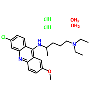 米帕林盐酸盐,Mepacrine hydrochloride