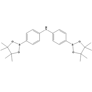 双(4-硼酸频哪醇酯)苯基)胺；1344121-06-7