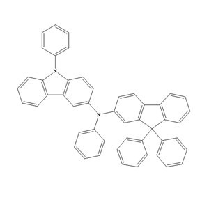 N-(9,9-联苯-9H-芴-2-芴)-N,9-联苯-9H-咔唑-3-胺,N-(9,9-Diphenyl-9H-fluoren-2-yl)-N,9-diphenyl-9H-carbazol-3-amine