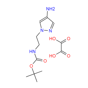 [2-(4-氨基-1H-吡唑-1-基)乙基]氨基甲酸草酸叔丁酯