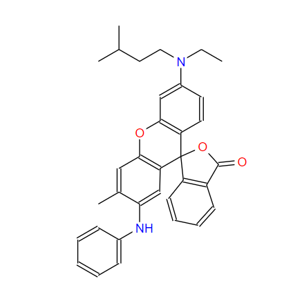 3-N-异戊基-N-乙氨基-6-甲基-7-苯氨基荧烷,2'-anilino-6'-[ethyl(3-methylbutyl)amino]-3'-methylspiro[isobenzofuran-1(3H),9'-[9H]xanthene]-3-one