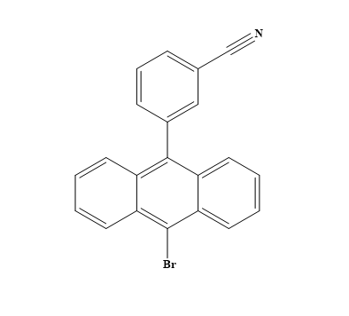 3-(10-溴-9-蒽基)苯腈,3-(10-Bromo-9-anthracenyl)-benzonitrile