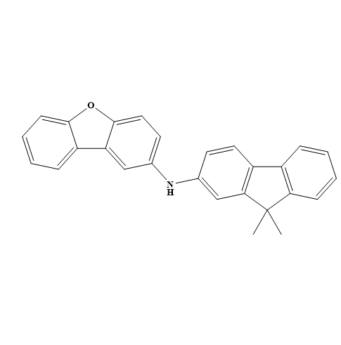 N-(9,9-二甲基-9H-芴-2-基)-2-二苯并呋喃胺,N-(9,9-Dimethyl-9H-fluoren-2-yl)-2-dibenzofuranamine
