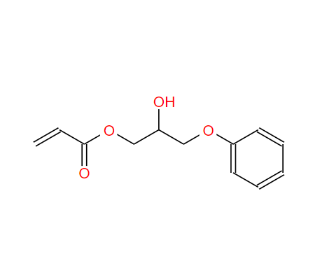 2-丙烯酸-2-羟基-3-苯氧基丙酯,(2-hydroxy-3-phenoxypropyl) prop-2-enoate