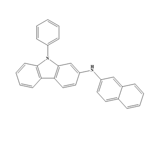 N-（2-萘基）-9-苯基-9H-咔唑-2-胺；1427316-57-1