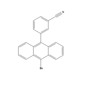 3-(10-溴-9-蒽基)苯腈；2397585-01-0
