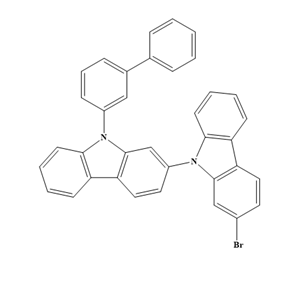 9-([1,1'-联苯] -3-基)-2'-溴 -2,9'-联咔唑；2305768-67-4