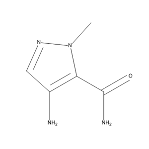 4-氨基-1-甲基-1H-吡唑-5-甲酰胺,1H-Pyrazole-5-carboxamide,4-amino-1-methyl-(9CI)