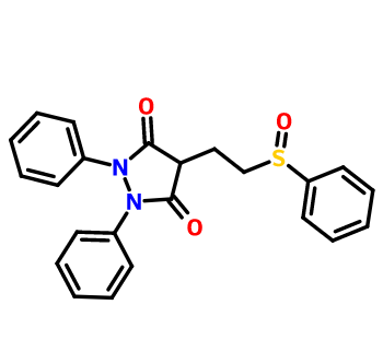 (±)-磺吡酮,(±)-Sulfinpyrazone