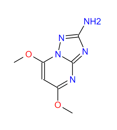 2-氨基-5,7-二甲氧基-1,2,4-三嗪并[1,5-a]嘧啶,2-Amino-5,7-dimethoxy-1,2,4-triazolo[1,5-a]pyrimidine