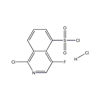 4-氟异喹啉-5-磺酰氯盐酸盐,4-Fluoro-5-isoquinolinesulfonyl chloride hydrochloride