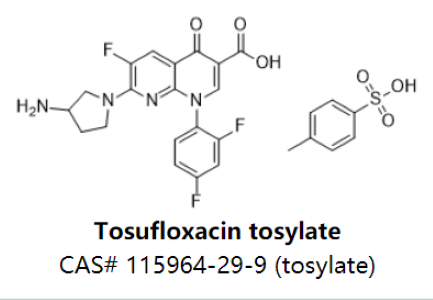 Tosufloxacin tosylate,Tosufloxacin tosylate