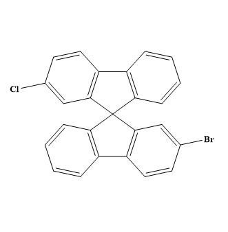 2-溴-2'-氯-9,9-螺二芴,2-Bromo-2′-chloro-9,9′-Spirobi[9H-fluorene]