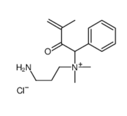 3-aminopropyl-dimethyl-(3-methyl-2-oxo-1-phenylbut-3-enyl)azanium,chloride,3-aminopropyl-dimethyl-(3-methyl-2-oxo-1-phenylbut-3-enyl)azanium,chloride