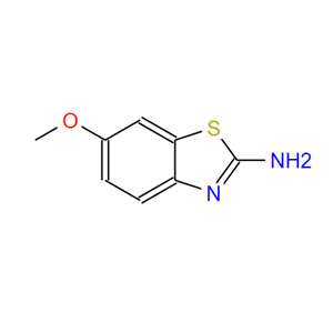2-氨基-6-甲氧基苯并噻唑；1747-60-0