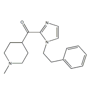 (1-甲基-4-哌啶基)[1-(2-苯基乙基)-1H-咪唑-2-基]甲酮,(1-Methyl-4-piperidinyl)[1-(2-phenylethyl)-1H-imidazol-2-yl]methanone