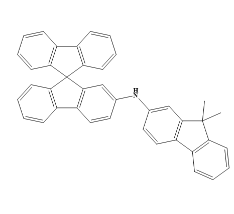 N-(9,9-二甲基-9H-芴-2-基)-9,9'-螺二[芴]-2-胺,N-(9,9-dimethyl-9H-fluoren-2-yl)-9,9'-spirobi[fluoren]-2-amine