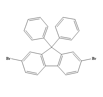 2,7-二溴-9.9-二苯基芴,2,7-Dibromo-9,9-diphenylfluororene